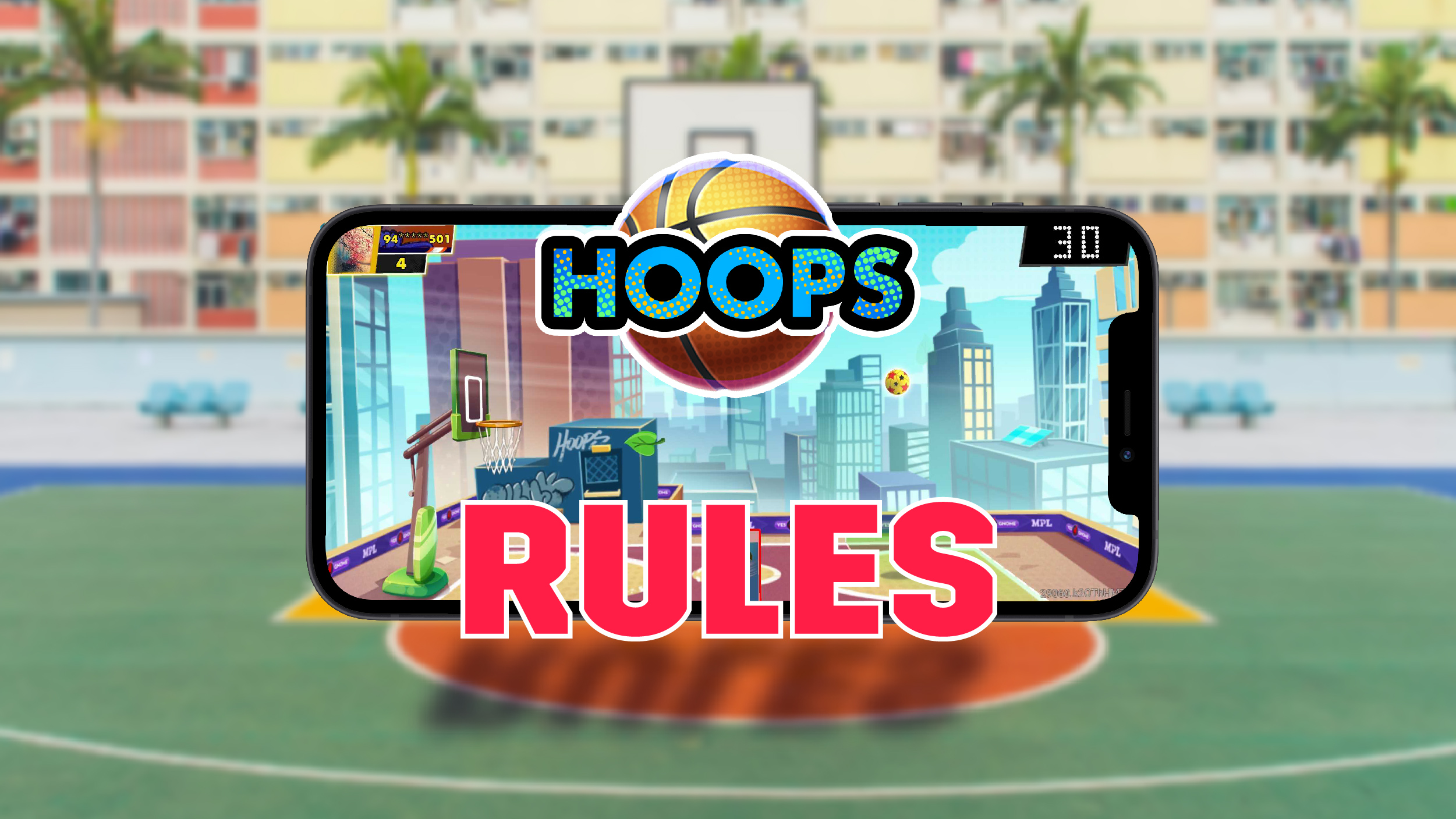 rules of hoops basketball game